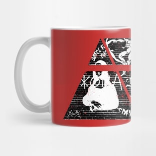 THE WALL of Art and Vandalism Mug